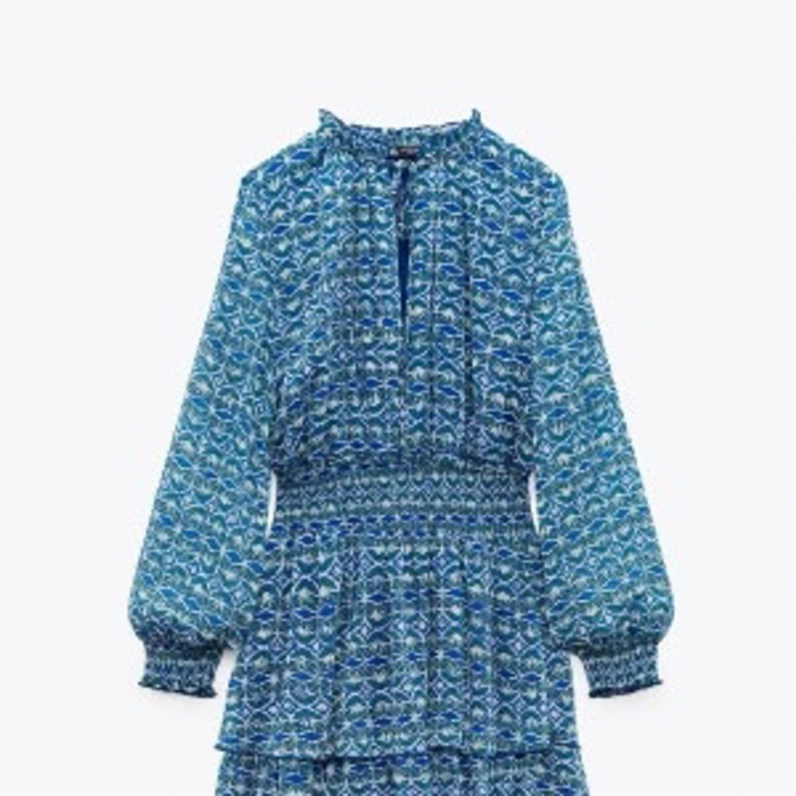 Blå klänning från Zara