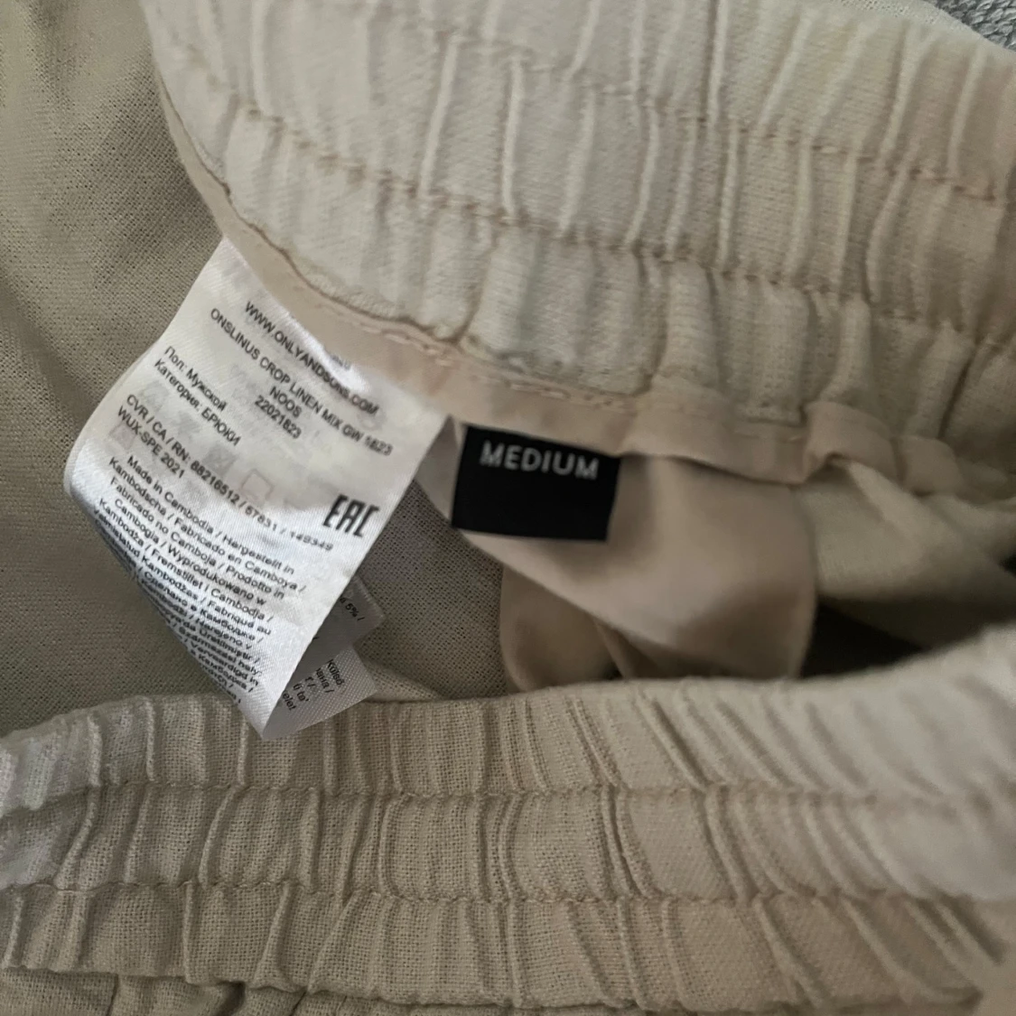 Beiga linnebyxor Only & Sons M - 3