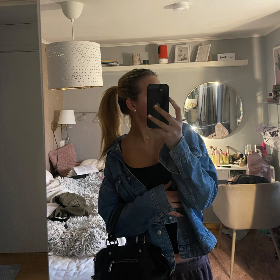 Blå jeansjacka från NA-KD