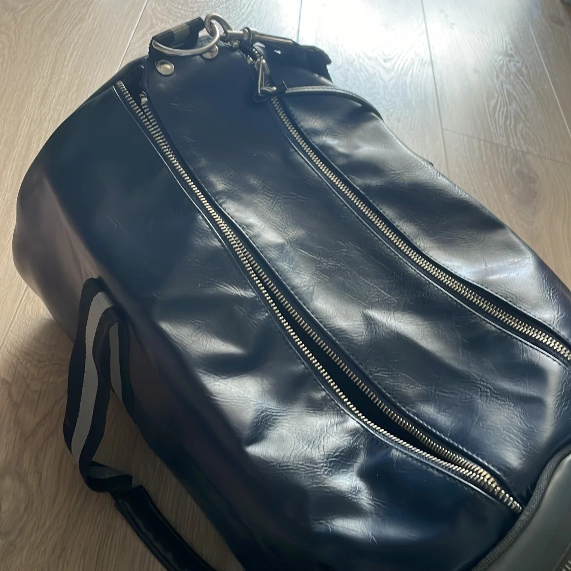 Fred Perry marinblå träningsväska - 3