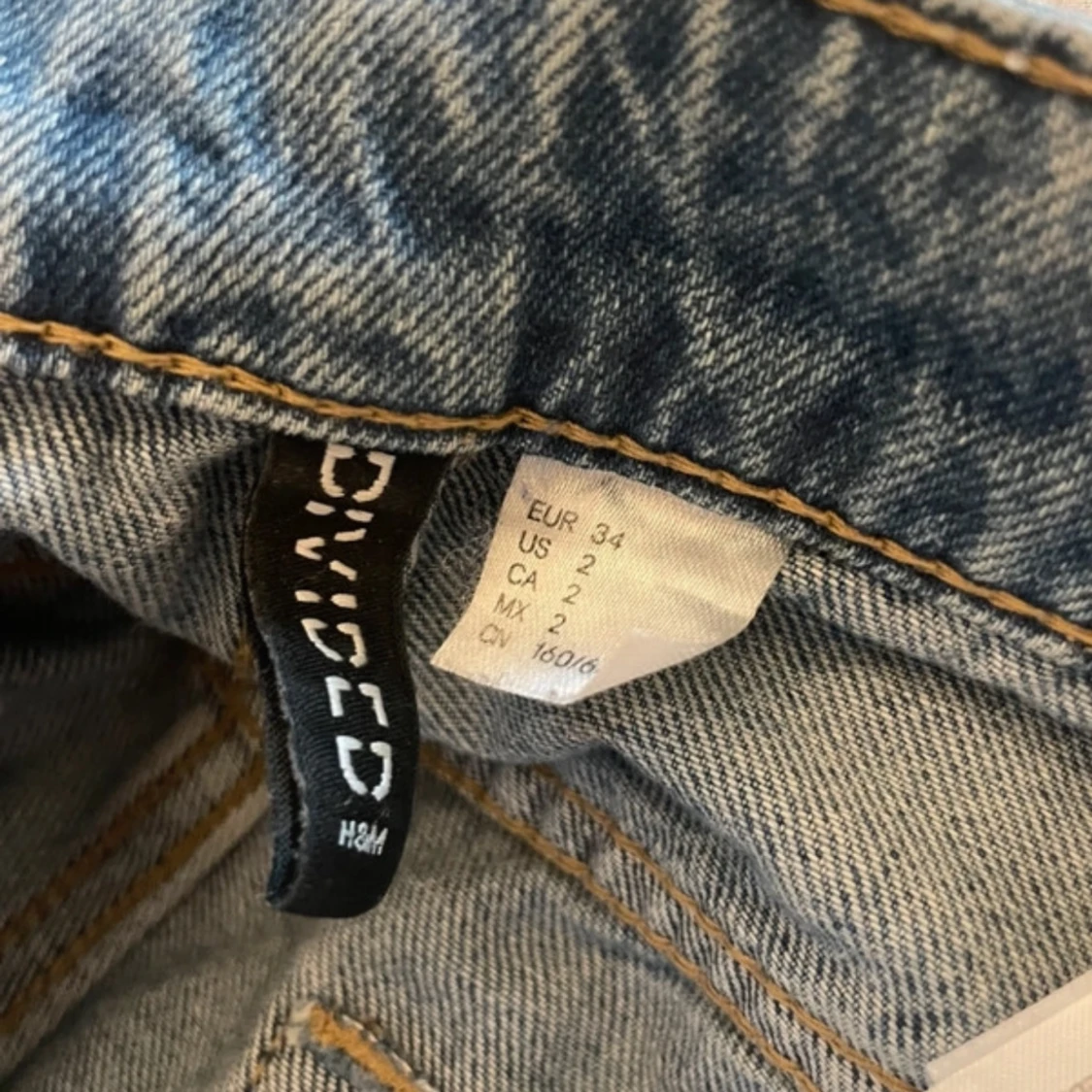 Wide jeans från H&M Divided, ljusblå - 3