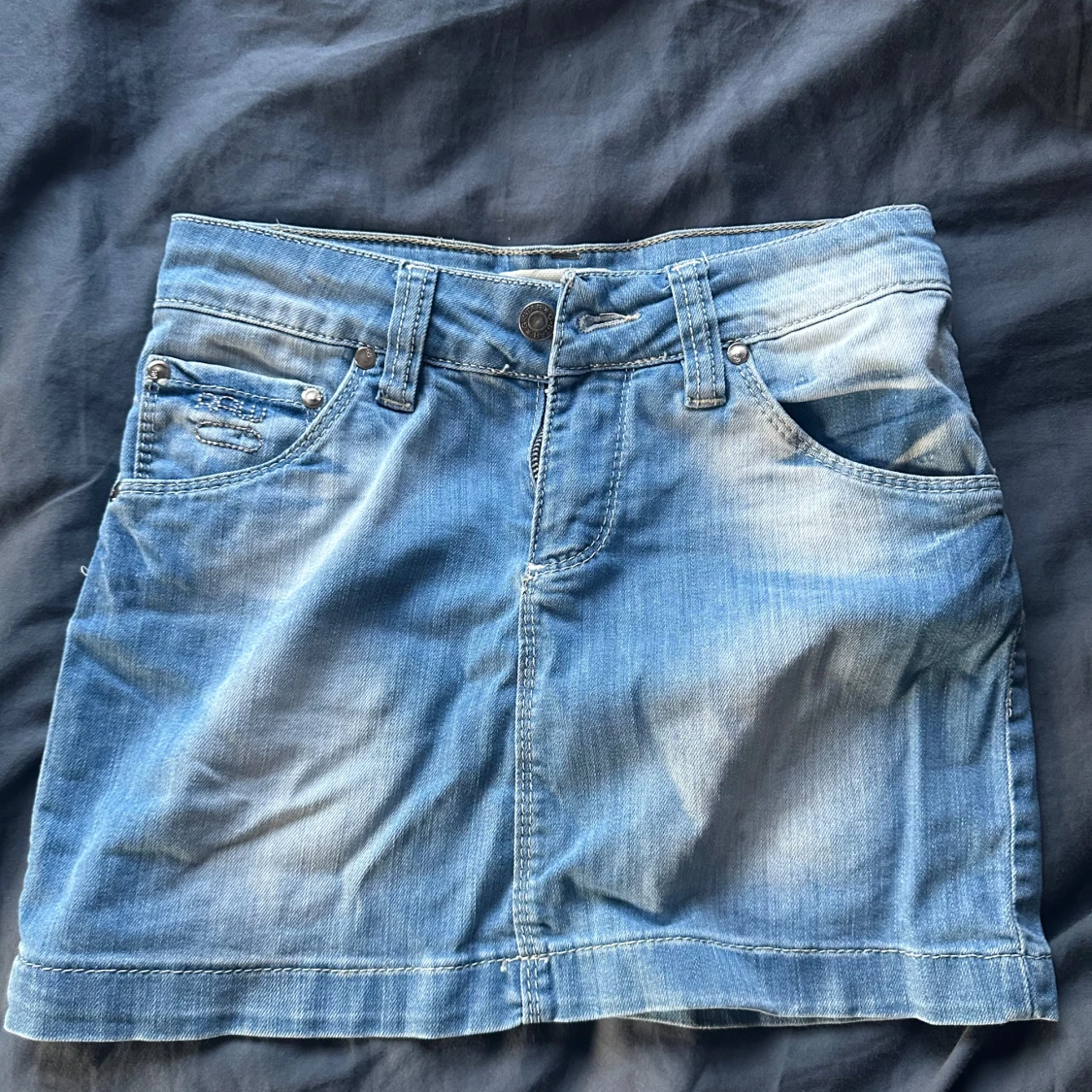 Blå jeanskjol från G-Star RAW - 1