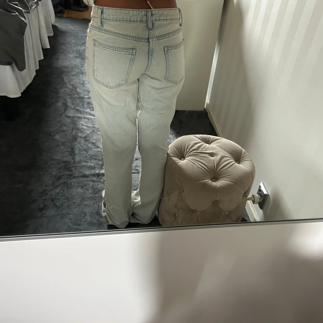 Lågmidjade jeans - 2