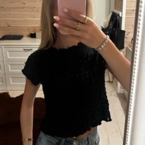 Svart croppad topp från Zara - Fin Zara topp 💓