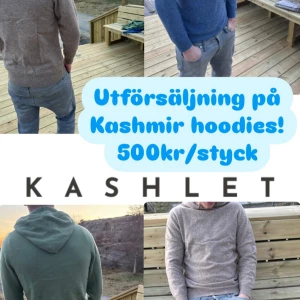 Kashmir hoodies - Kashmir hoodies till salu storlek S,M och L      Färger: Blå, Beige, Grå och Grön 100% kashmir🩵