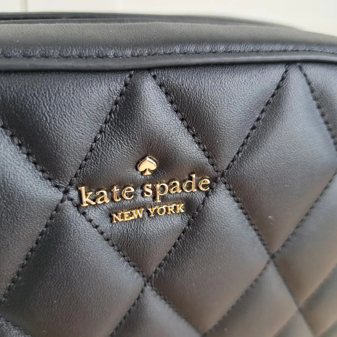 Svart quiltad axelväska från Kate Spade - 3