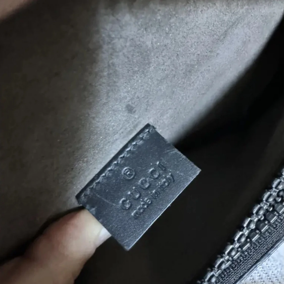 Mönstrad magväska  - 3