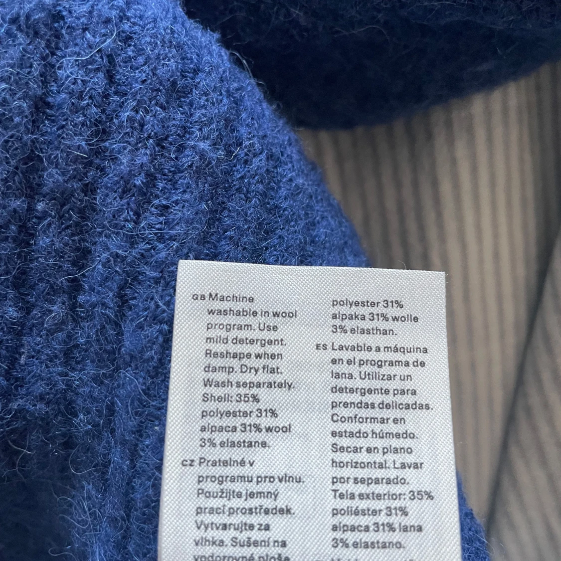 Arket tröja alpacka ull - 3