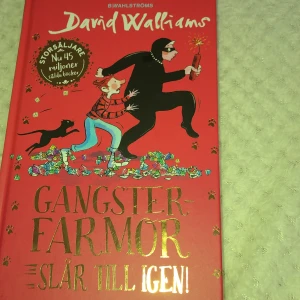 Gangsterfarmor slår till igen! - En humoristisk och spännande barnbok om Ben och hans farmor, känd som den internationellt efterlysta juveltjuven Svarta katten. Fylld med äventyr, mysterier och roliga illustrationer. Perfekt för unga läsare som gillar fartfyllda berättelser orginal pris 175 den är helt ny.