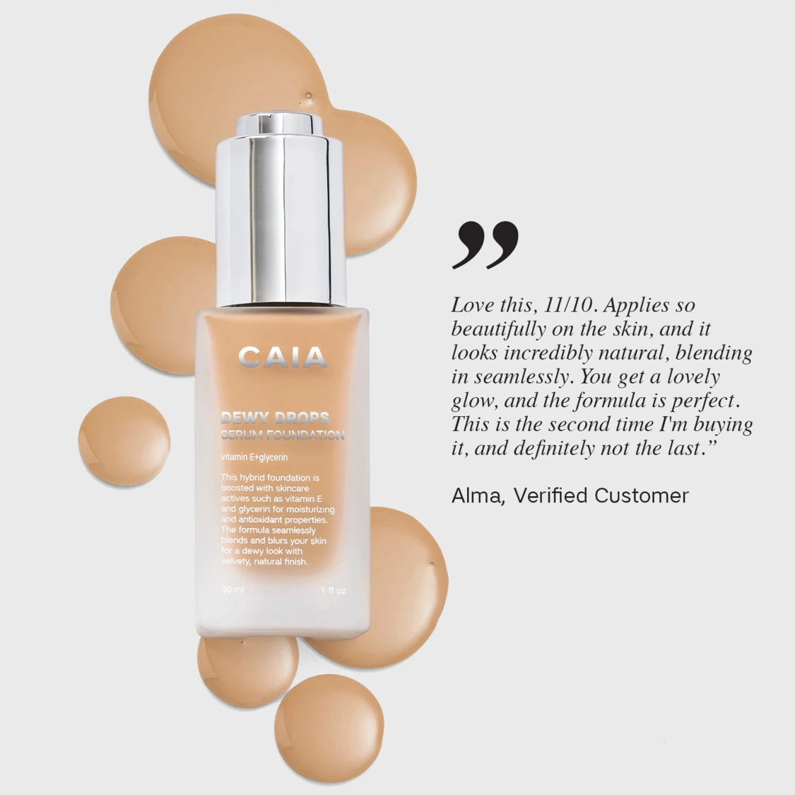CAIA Dewy Drops Foundation 10C