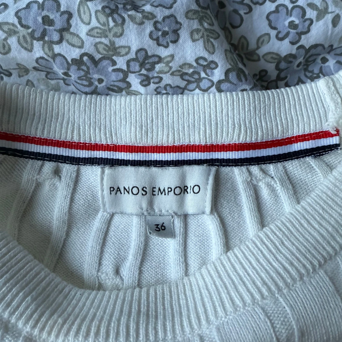 Vit tröja från Panos Emporio - 2