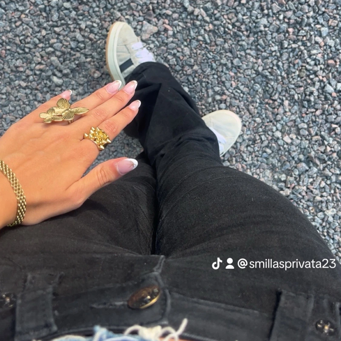 Svarta bootcut True Religion jeans - 3