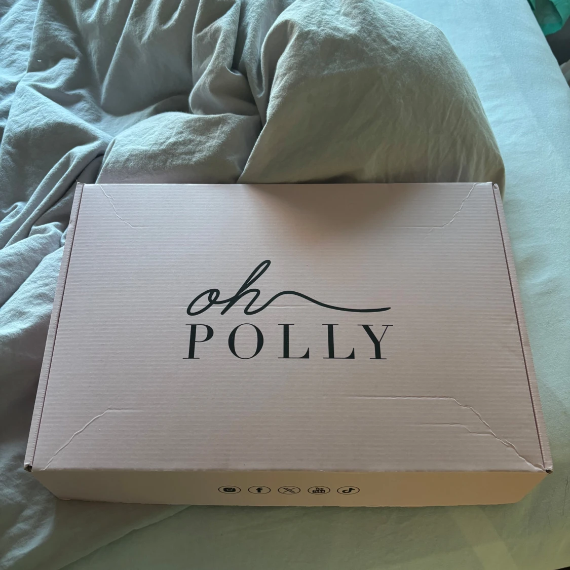 Ljusrosa långklänning från Oh Polly - 1