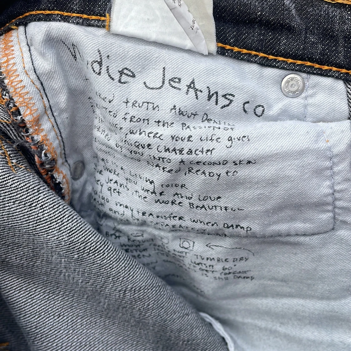 Svarta Nudie Jeans - 4