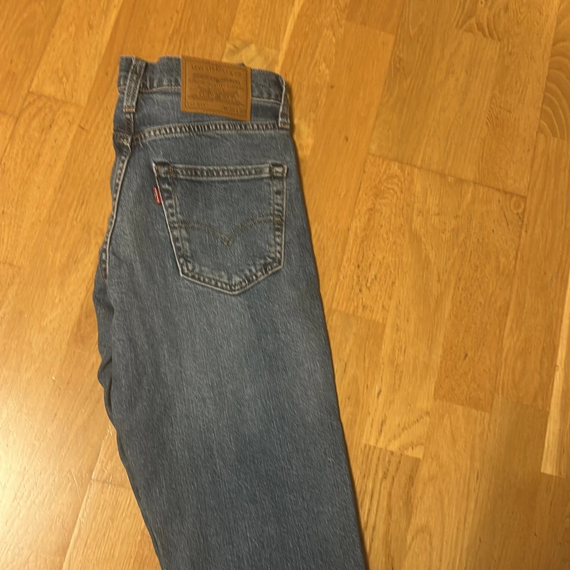 Levi's 501 blå jeans straight fit - 1