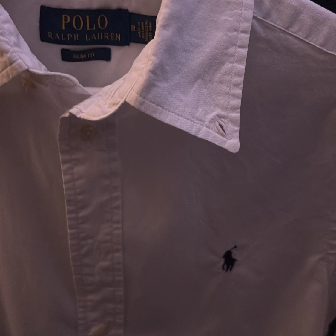 Två Polo Ralph Lauren skjortor slim fit - 1