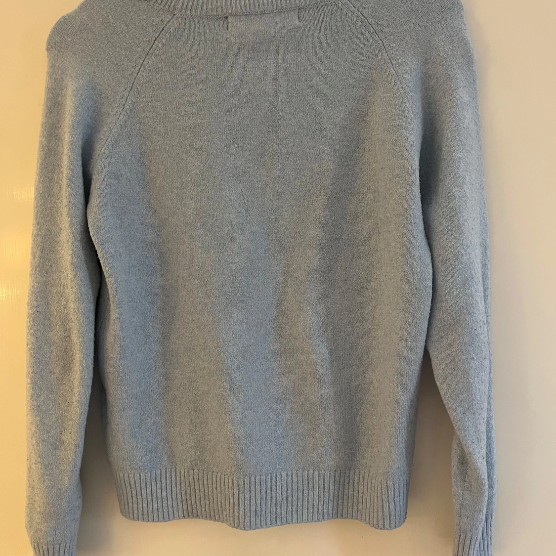 Ljusblå stickad tröja från Vero Moda i XS - 2