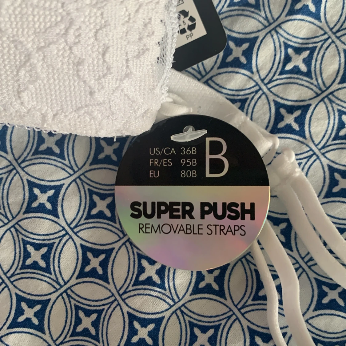 Vit spets BH super push !!ALDRIG ANVÄND!! - 1