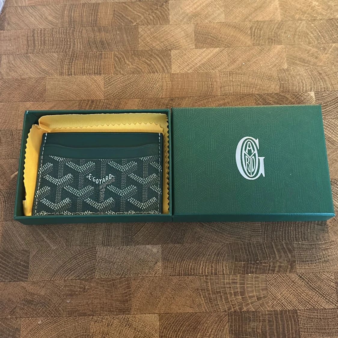 Goy4rd kortplånbok med mönster - 2