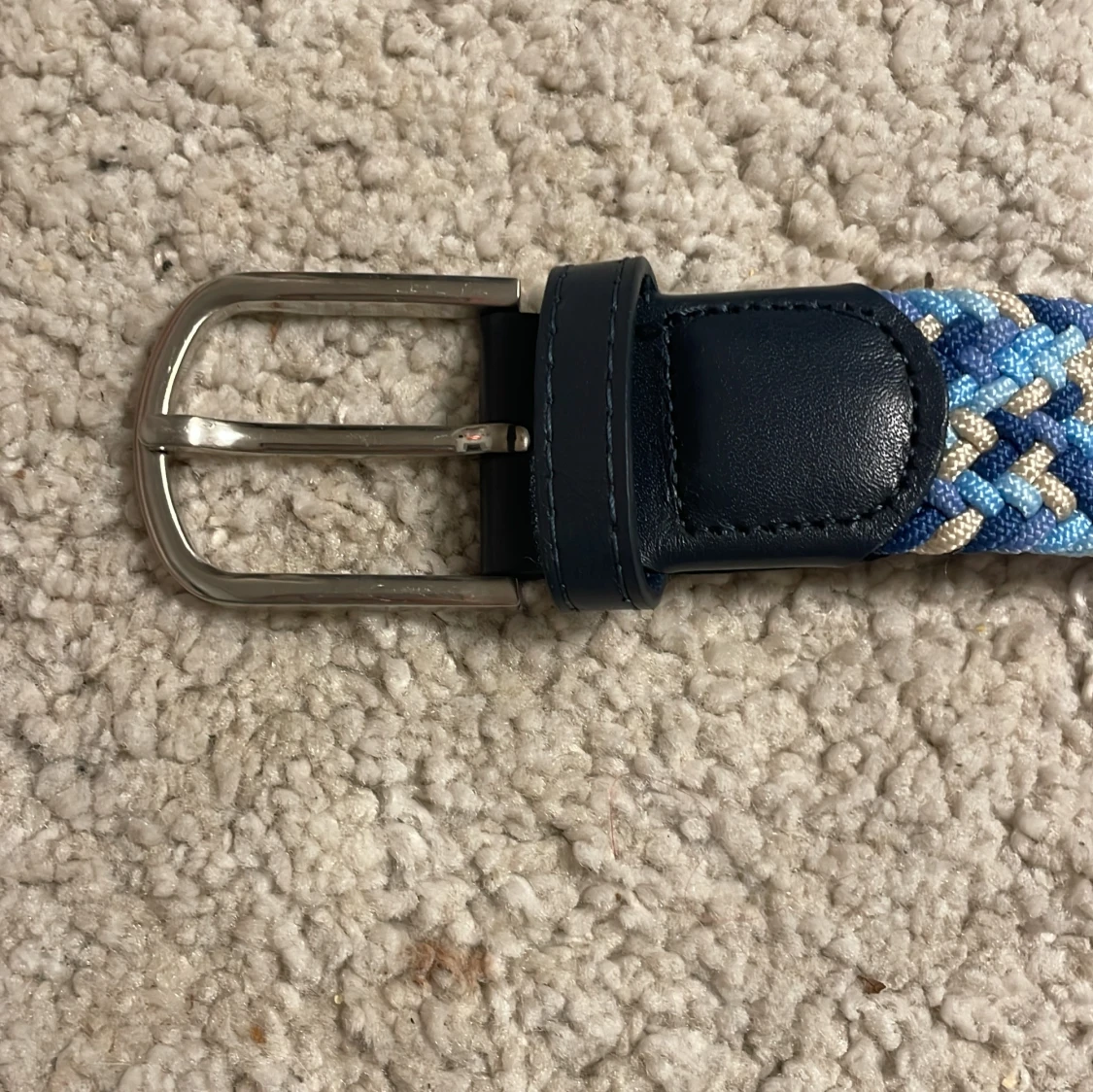 Blått flätat bälte från Onewear - 1