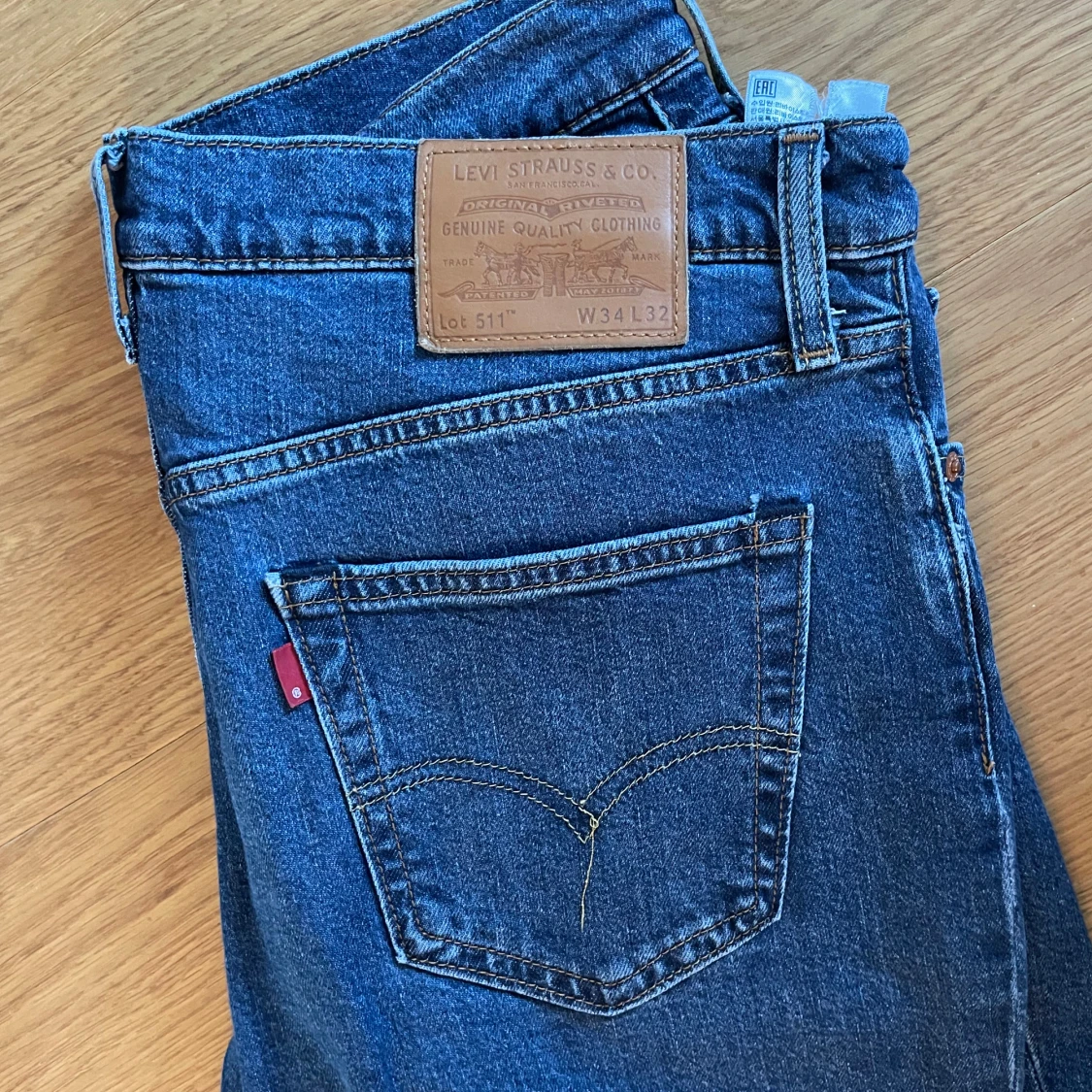 Levi's 511 blå jeans W34 L32 - 2