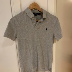 Grå pikétröja Polo Ralph Lauren - Riktigt snygg grå piké från ralph lauren. Pikén är i väldigt bra skick. Jag säljer den för att jag har vuxit ur den. 