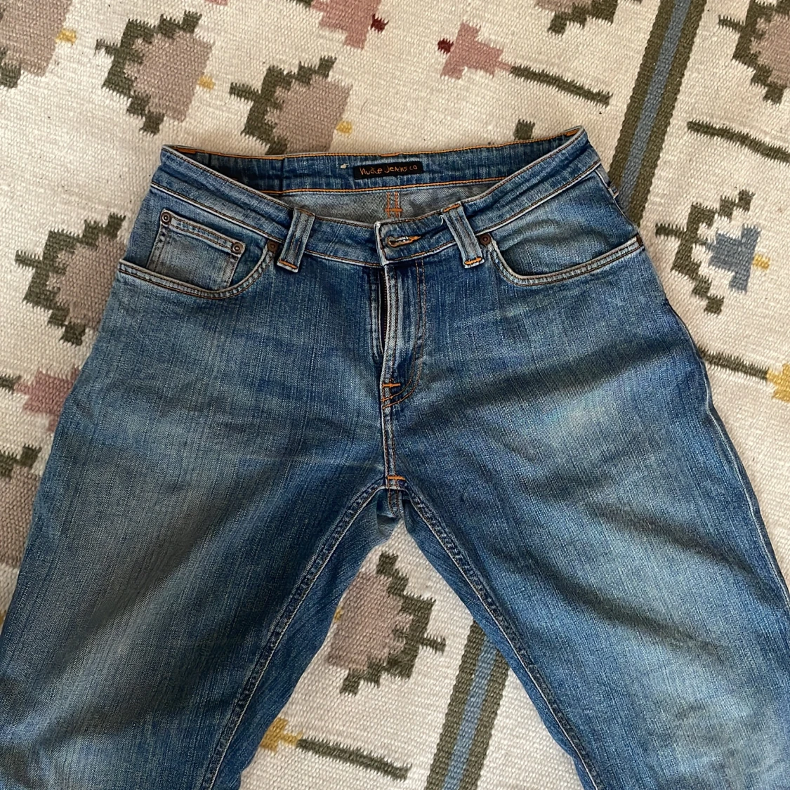 Blå Nudie Jeans - 3