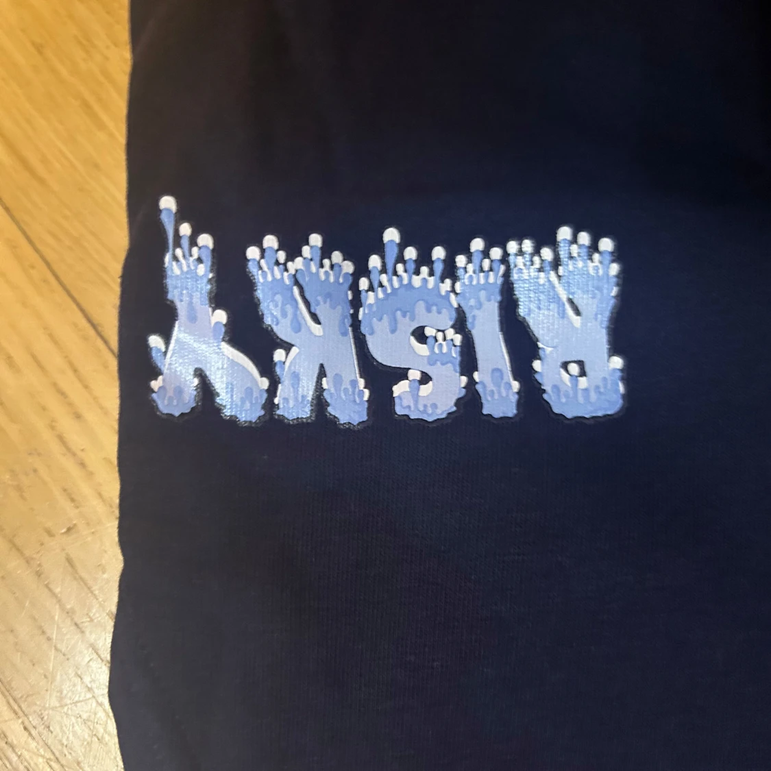 Svarta shorts från Risky med tryck - 2