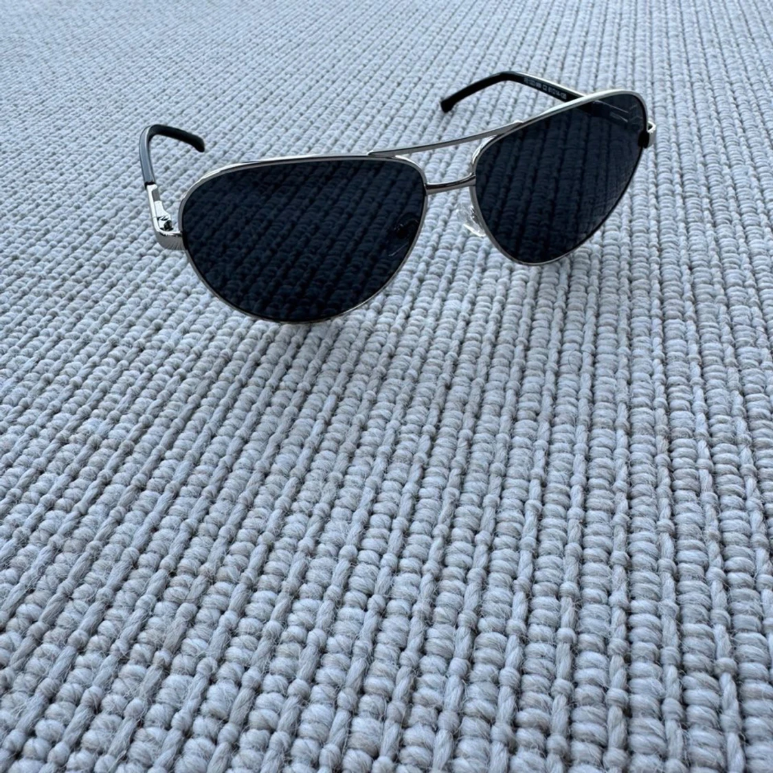 Ferruccio aviator solglasögon silver