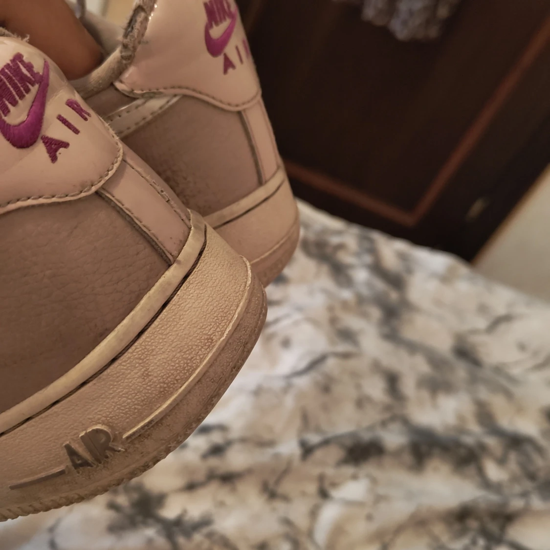 Nike Air Force 1 sneakers beige/rosa - 2