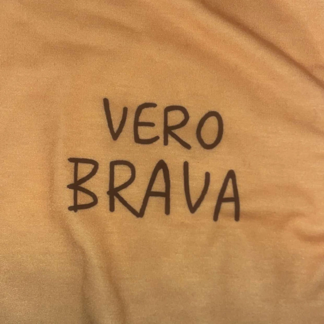 Gul-svart långärmad tröja Vero Brava - 1