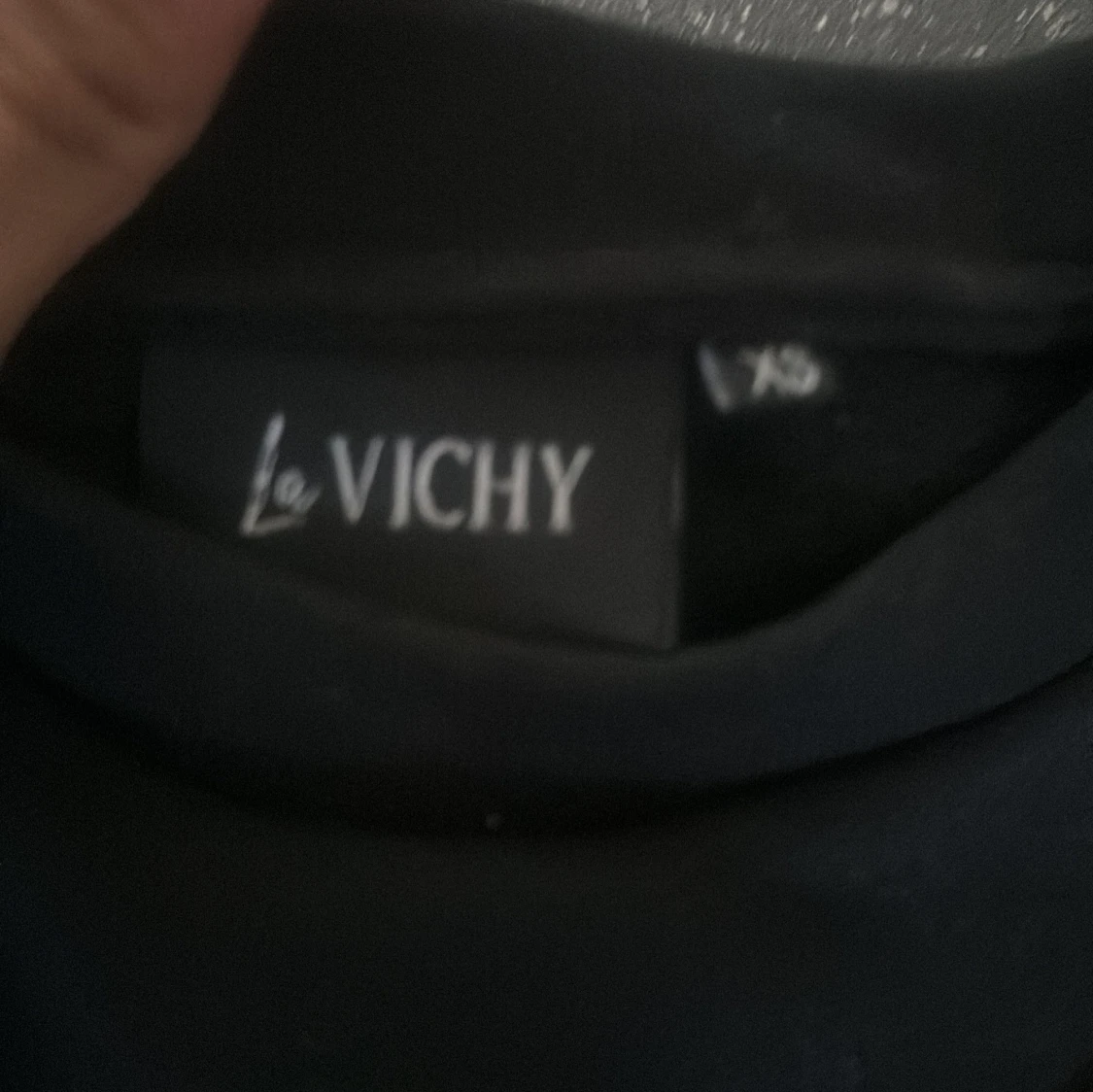 Svart sweatshirt från Le Vichy XS - 2