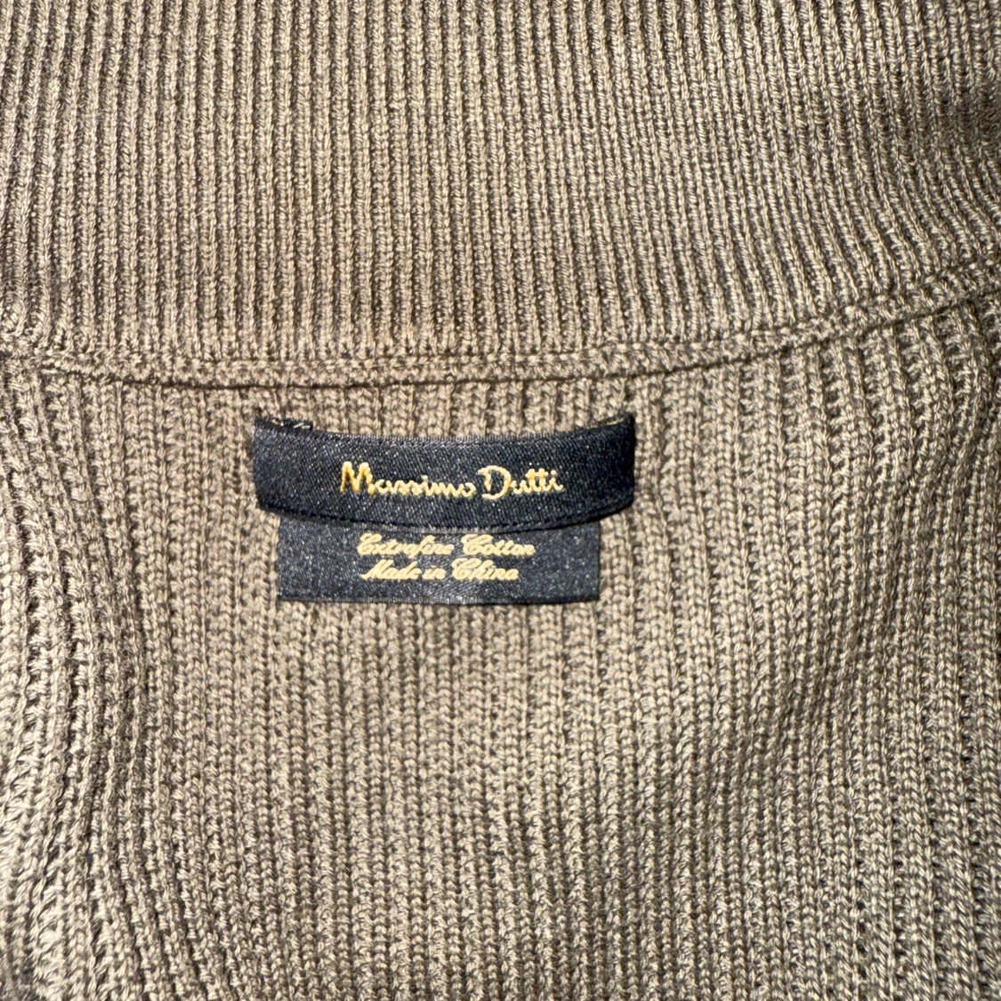 Olivgrön overshirt från Massimo Dutti - 3
