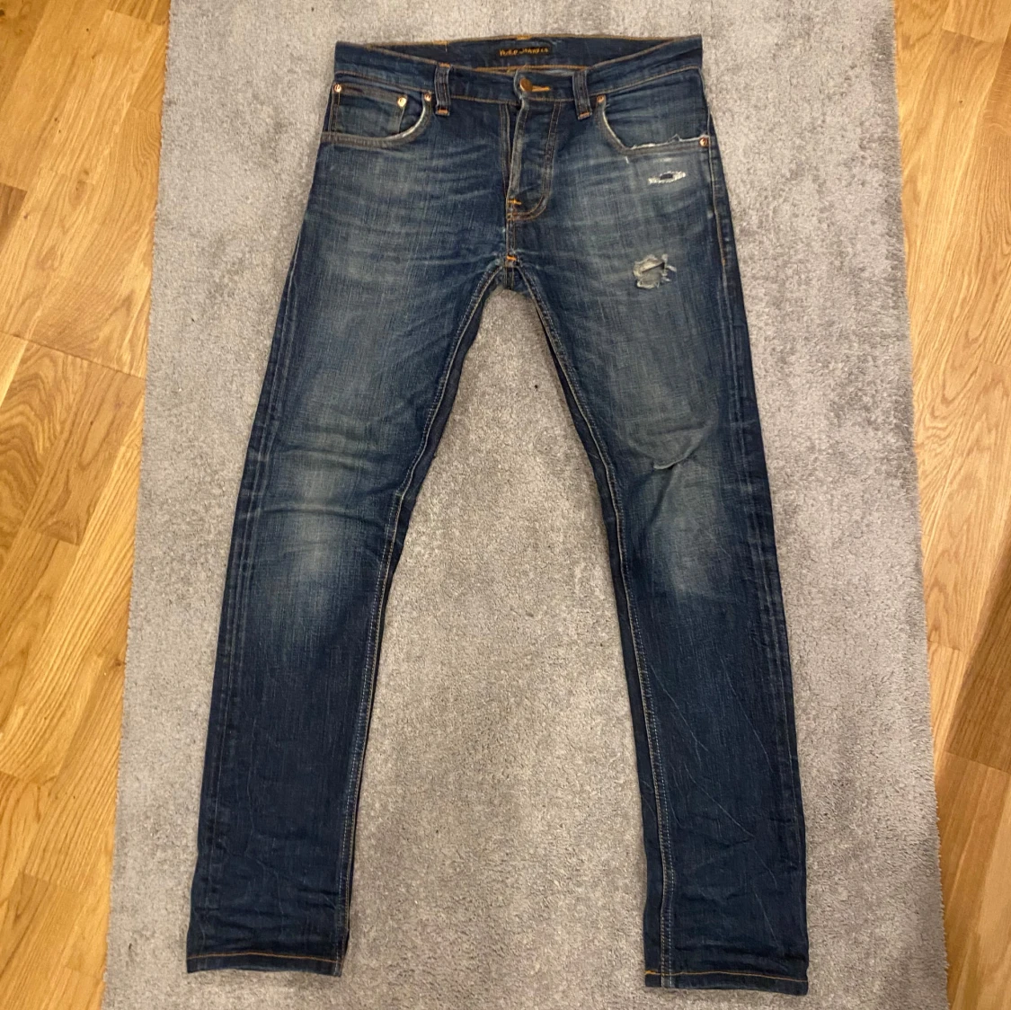 Blå jeans från Nudie Jeans