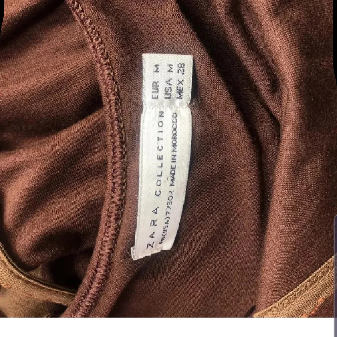 Brun topp från Zara - 2