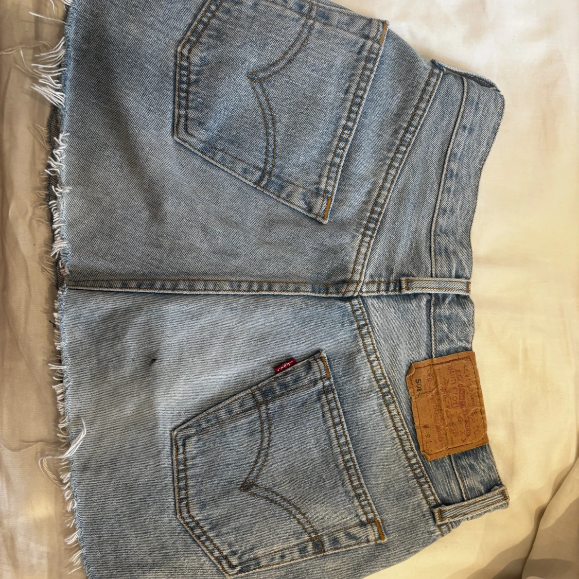 Jeanskjol ljusblå Levis