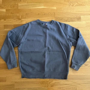 Vintage Russel Athletics Sweatshirt - En vintage Russel Athletics sweatshirt i grå färg med en boxy passorm. Tröjan är i mycket bra skick utan några fläckar eller skador. Tröjan är i storlek L men passar M. Om du undrar något om plagget är det bara att skriva!
