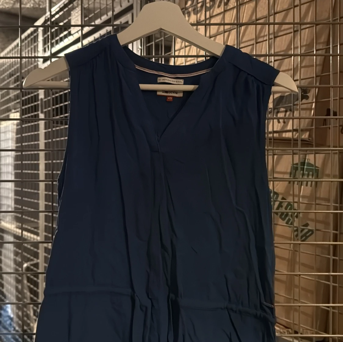 Blå ärmlös klänning från Tommy hilfiger  - 1