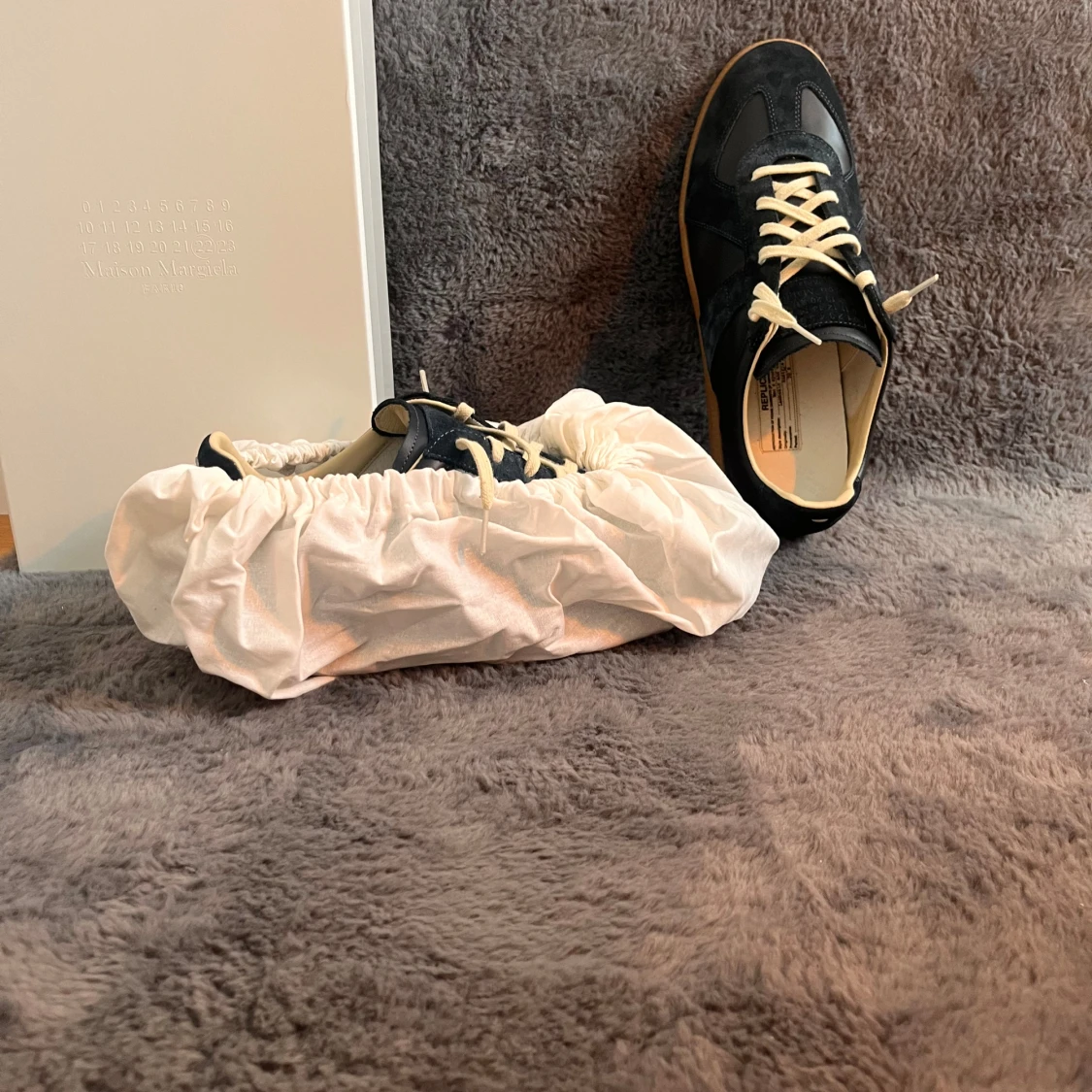 Svarta sneakers från Maison Margiela