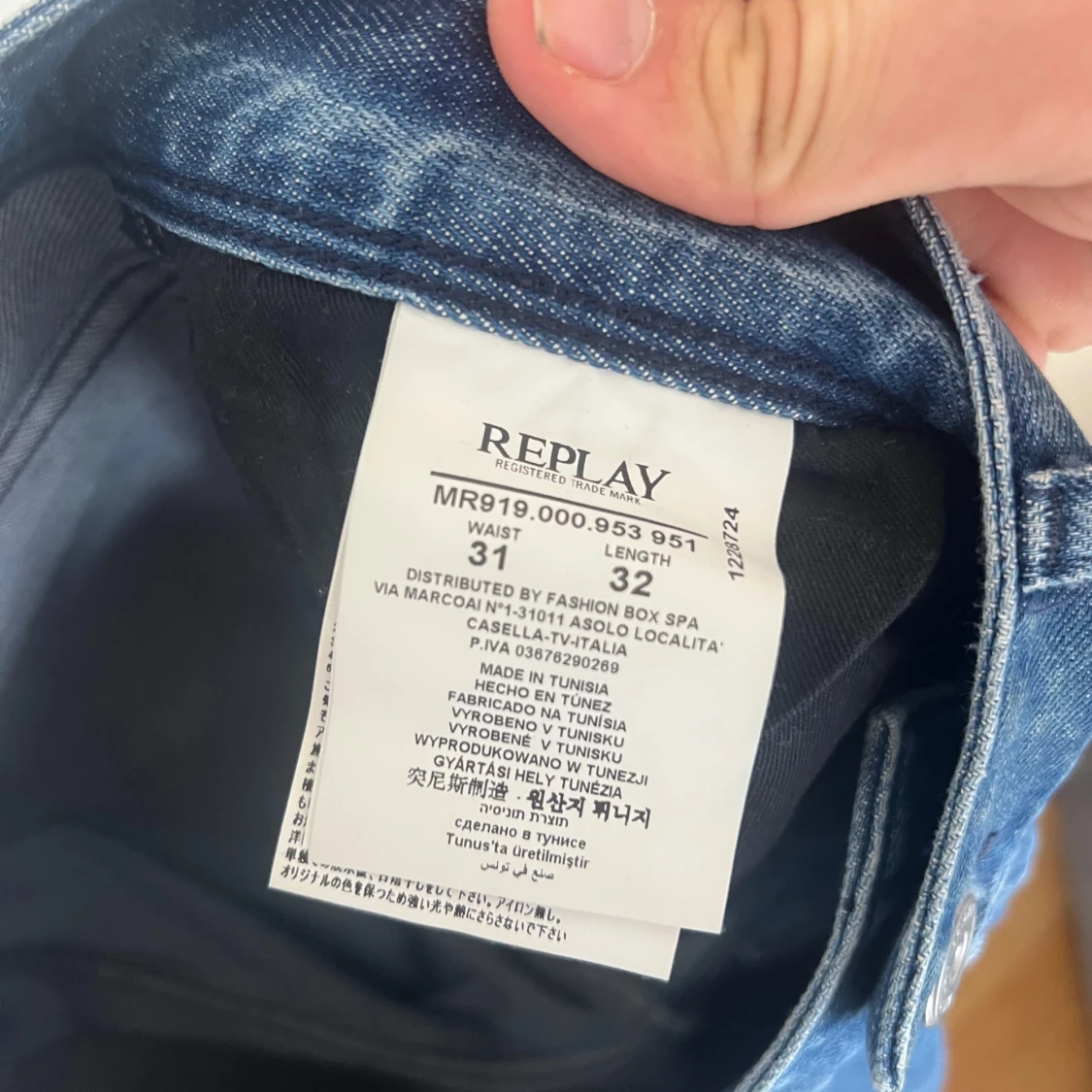 Blå jeans från Replay - 2