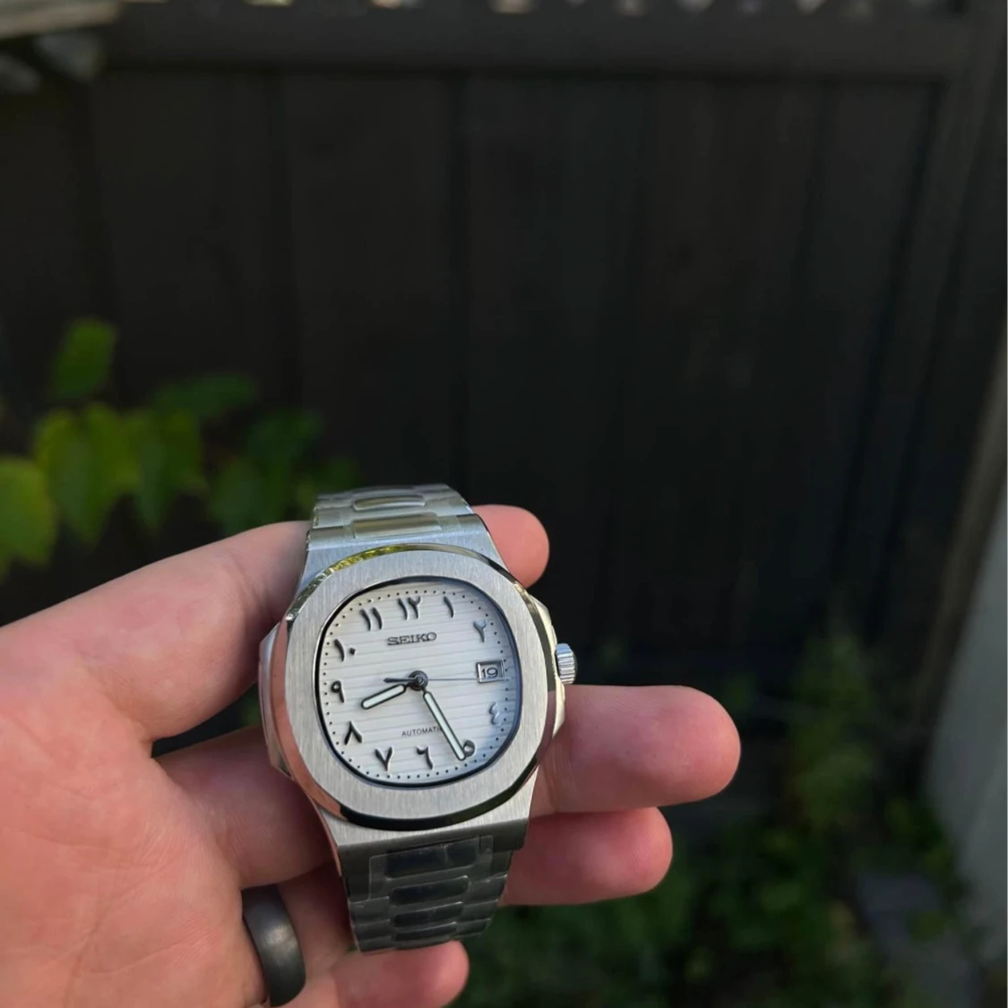 Silverfärgad klocka från Seiko - 2