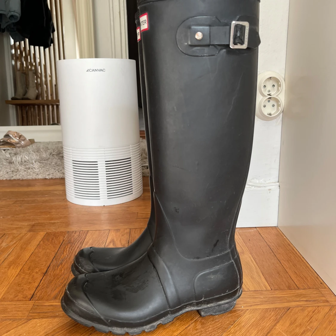 Svarta stövlar från Hunter - 1