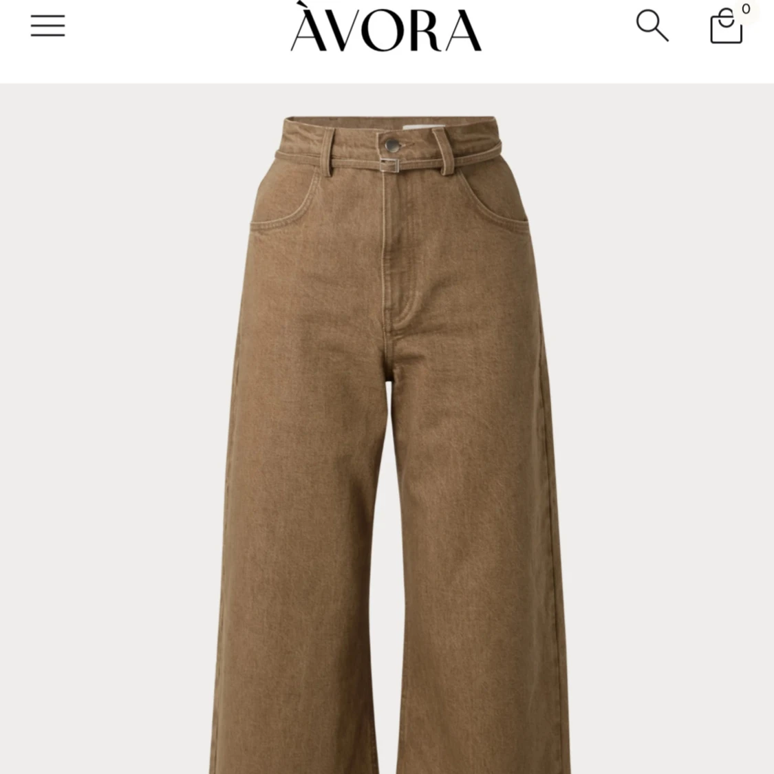 Brun jeans set  från AVORA - 2