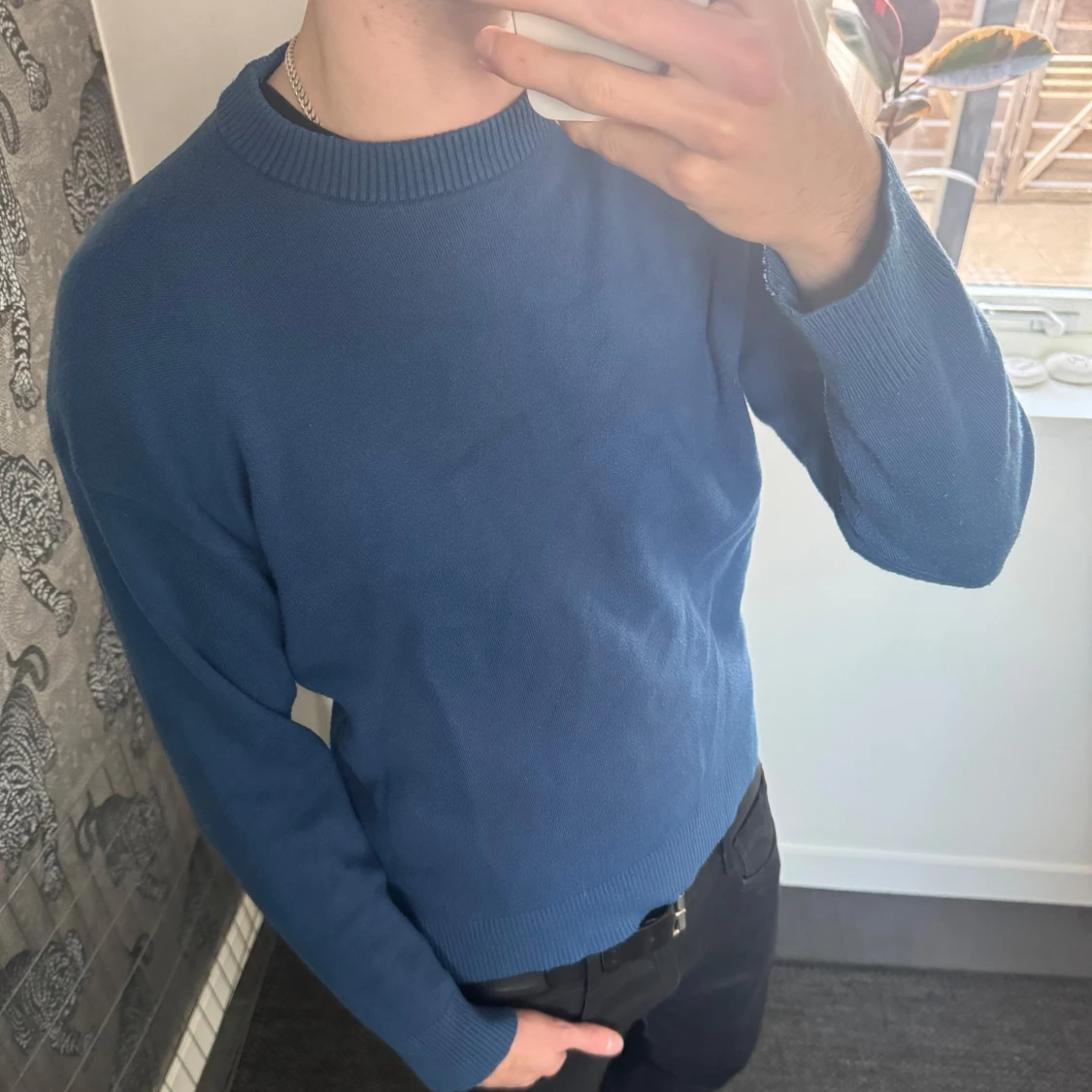 Stickad Tröja Zara - 1