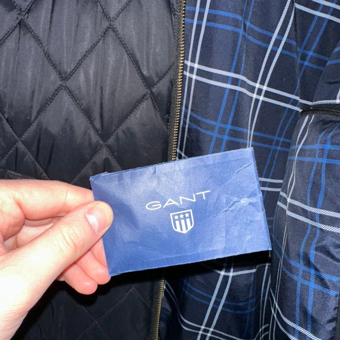 Blå jacka från GANT - 4