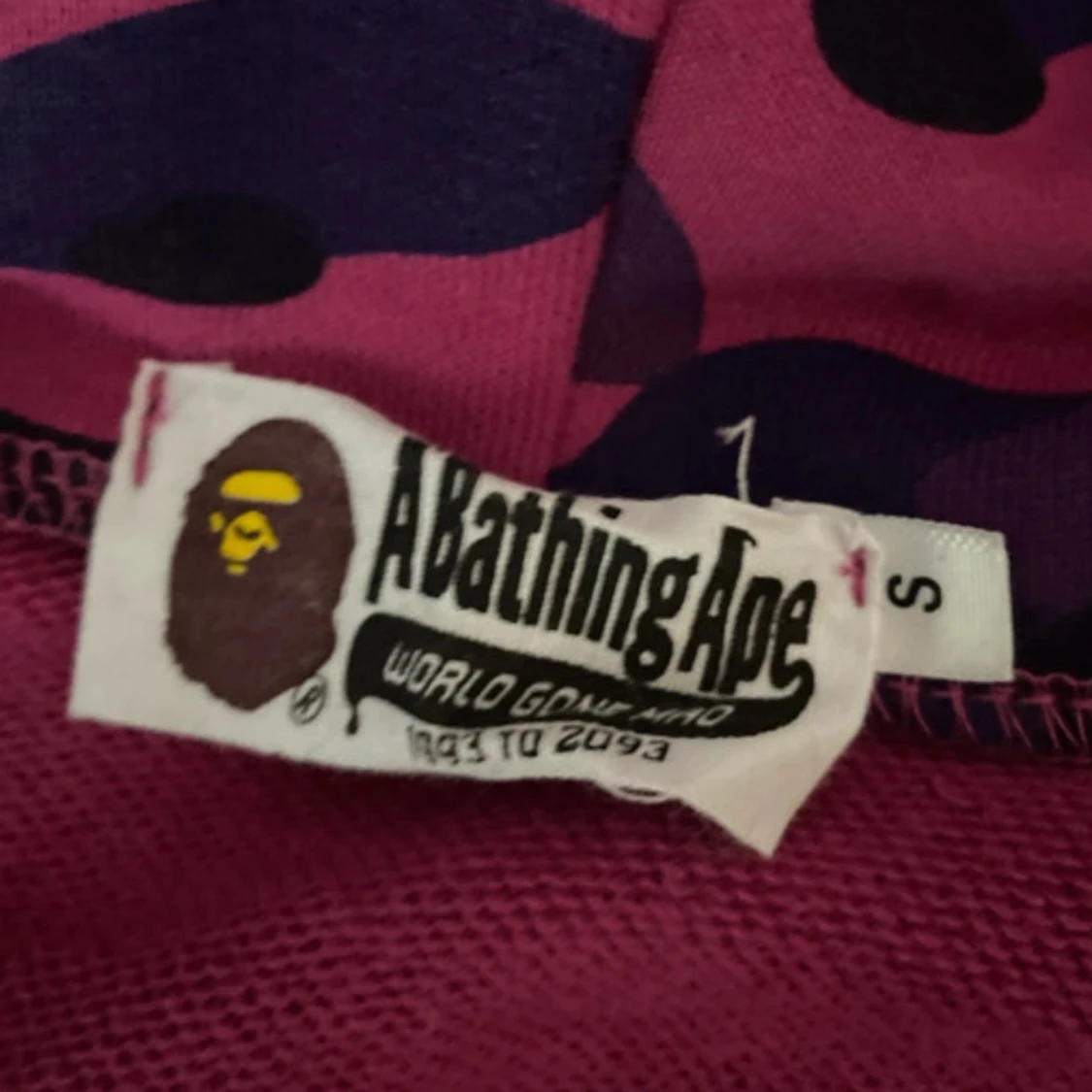 Lila camo hoodie från A Bathing Ape - 3