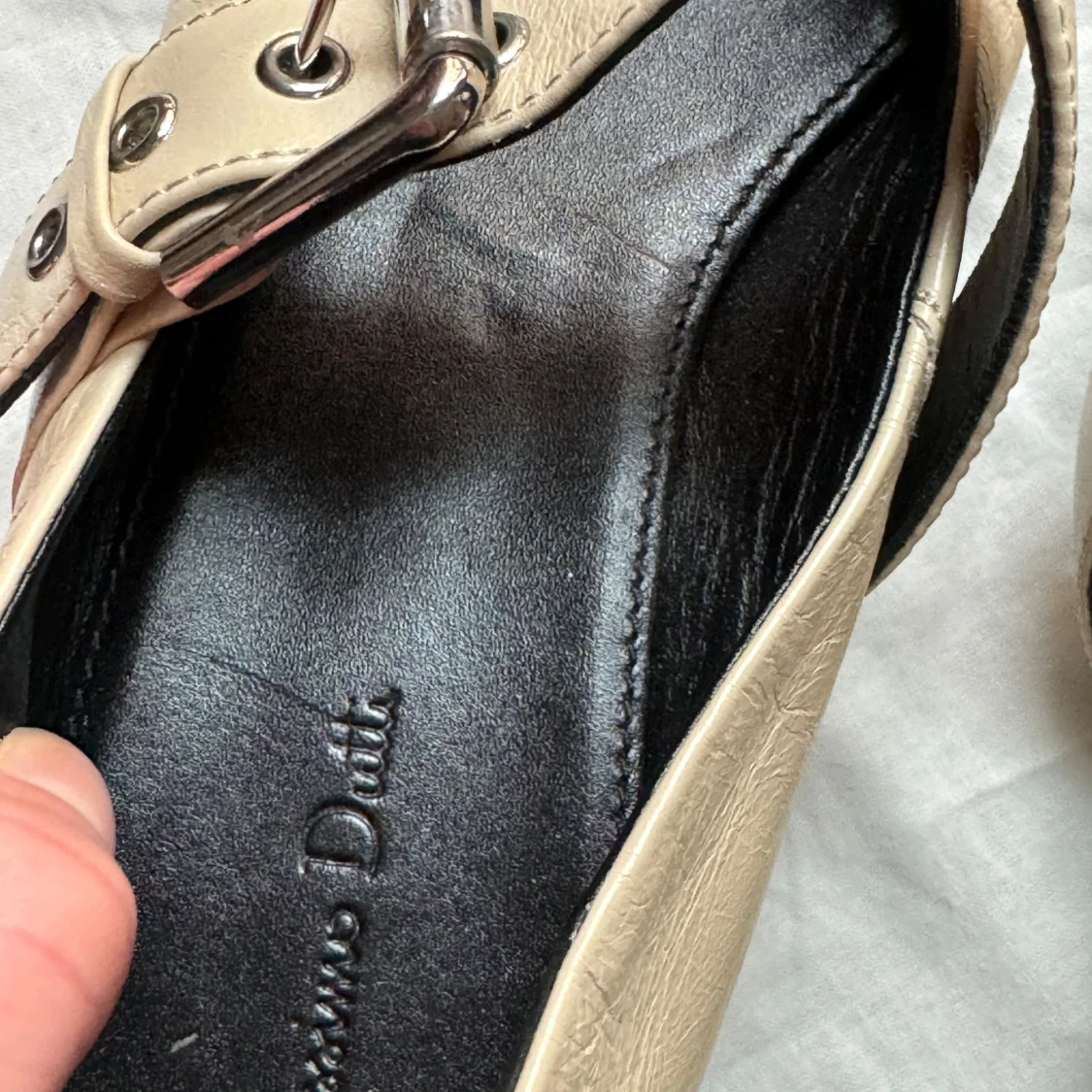 Beige ballerinaskor från Massimo Dutti - 4