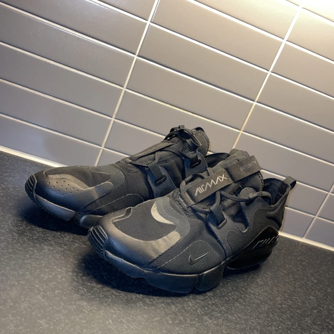 Svarta Nike Air Max sneakers  - 2