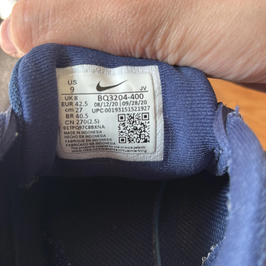 Blå Nike Revolution sneakers - 3