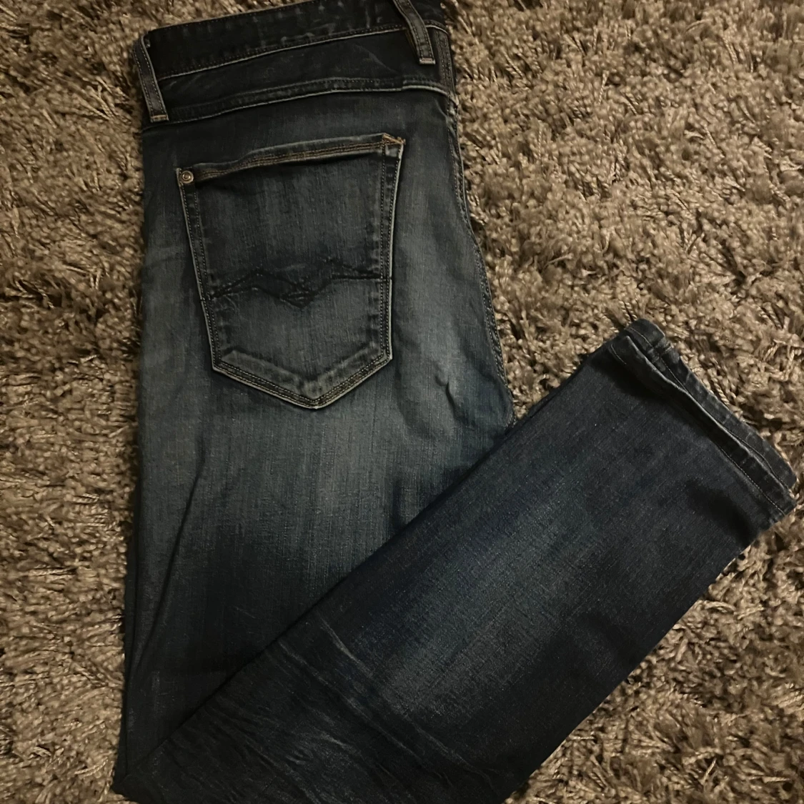 Mörkblå jeans från Replay - 3